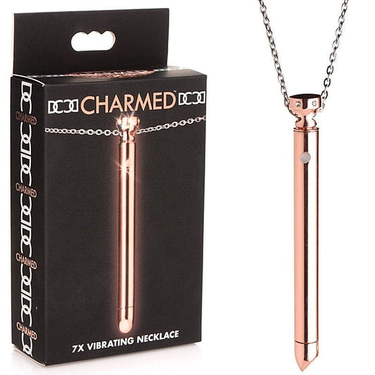 Charmed 7X Vibrating Necklace by XR Brands - Luxury Sex Toys