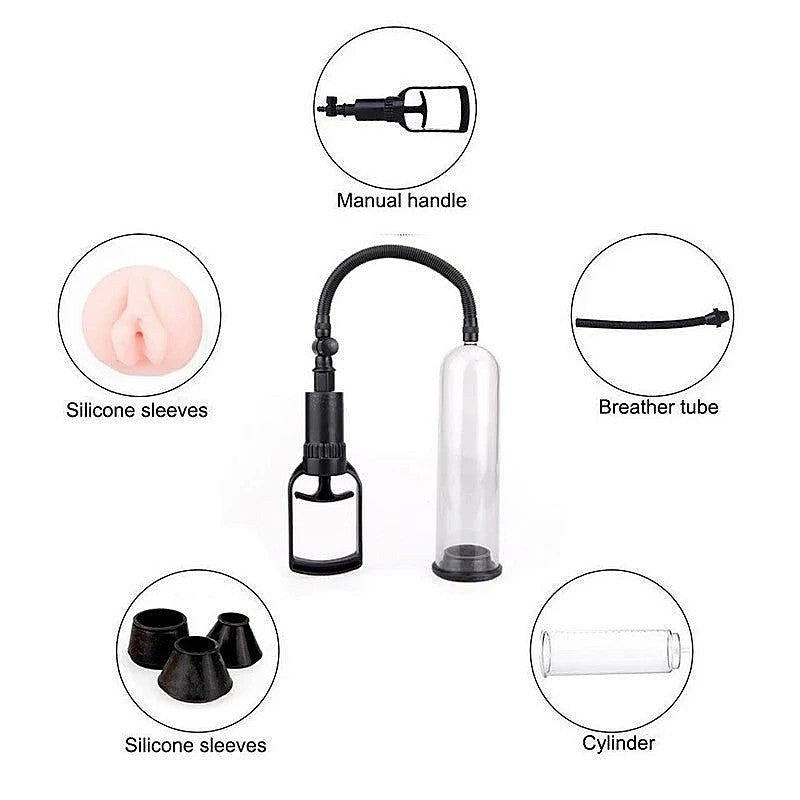 Premium Size Matters Beginner Pump by XR Brands - Pumps, Extenders and Sleeves