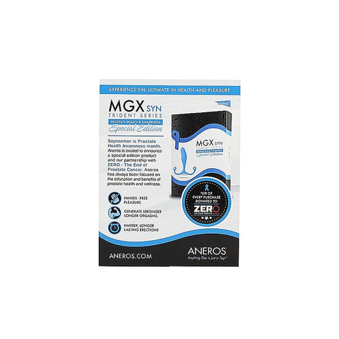 Aneros MGX Syn Trident Blue Promo Kit - Sex Kits