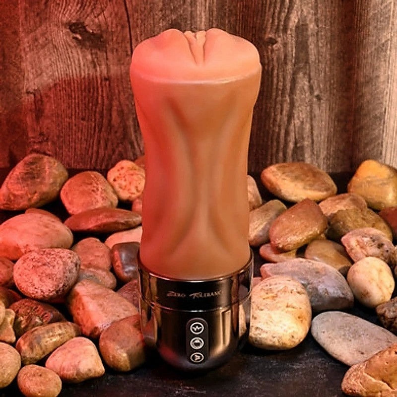 Tight Lipped Rechargeable Male Stroker by Evolved - Masturbators and Strokers
