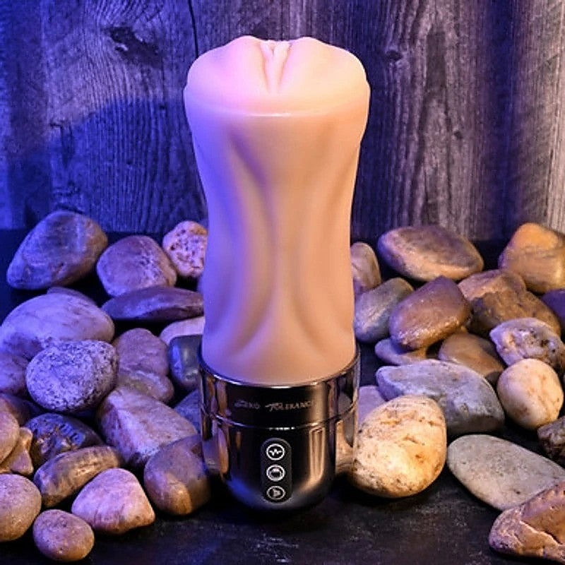 Tight Lipped Rechargeable Male Stroker by Evolved - Masturbators and Strokers
