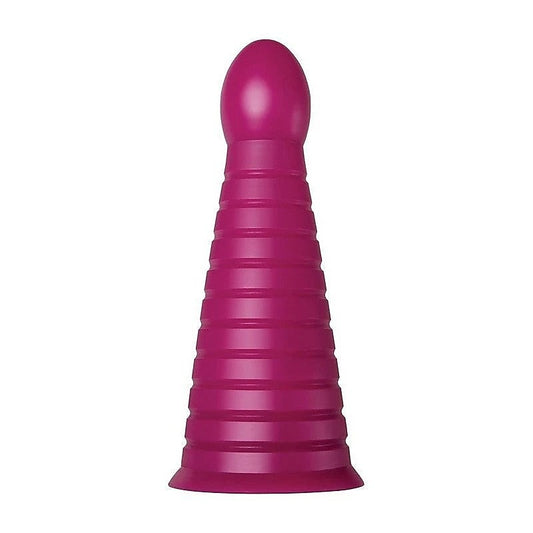 Zero Tolerance Everest Giant Butt Plug Burgundy by Evolved - Butt Plugs