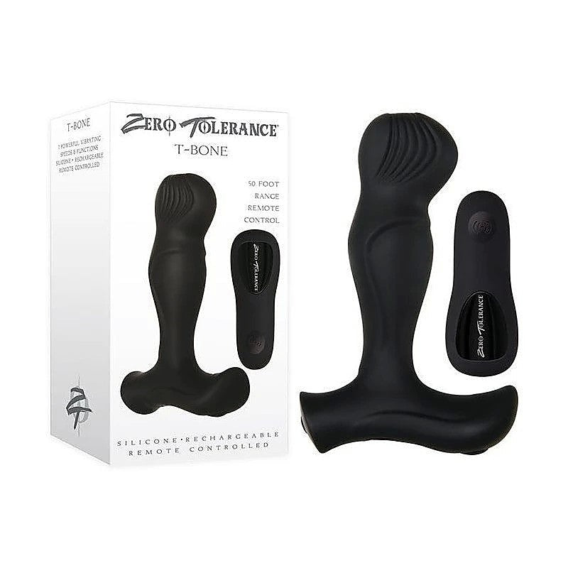 Zero Tolerance T-Bone Vibrating Prostate Massager by Evolved - Prostate Toys