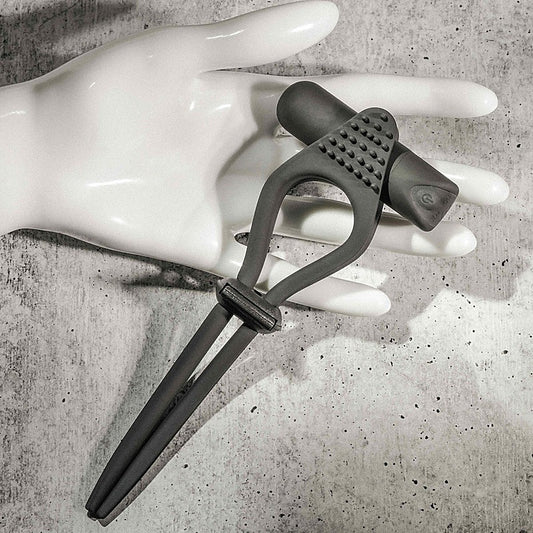 Black Tie Affair Vibrating Penis Ring by Evolved - Vibrating Cock Rings