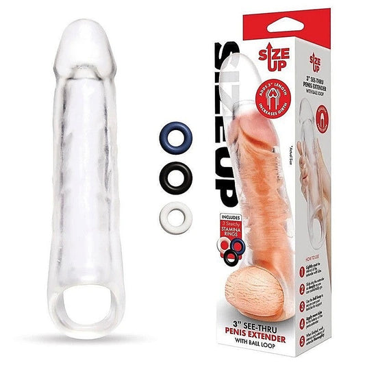 Size Up 3-Inch Penis Enlarger by Xgen Products - Pumps, Extenders and Sleeves