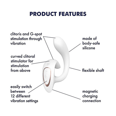 G For Goddess 1 Multi Functions G Spot Vibrator By Satisfyer - Remote Control Vibrators