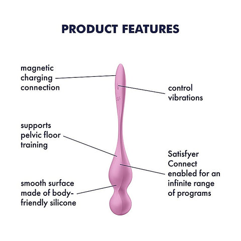 Love Birds 1 App Control Kegel Exercisers By Satisfyer - Clit Ticklers and Pulsators