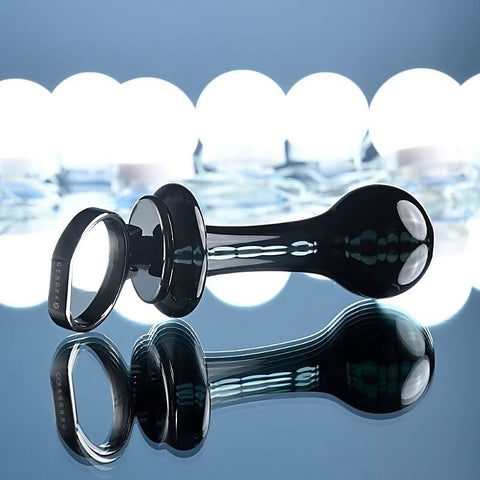 Premium Gender X Blow Pop Glass Plug by Evolved - Glass Sex Toys