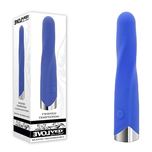Twisted Temptation Rechargeable Bullet Vibrator by Evolved - Personal Massagers