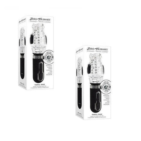 Thrill Ride Vibrating Mens Stroker by Evolved - Masturbators and Strokers