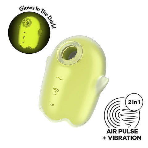 Glowing Ghost Waterproof Clitoral Massager by Satisfyer - Personal Massagers