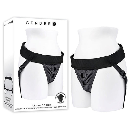 Adjustable Double Rider Strap-On Harness by Evolved - Strap On Sextoys