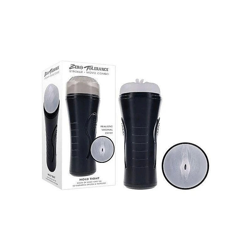 Hold Tight Vibrating Mens Stroker by Evolved - Realistic Butts And Vaginas