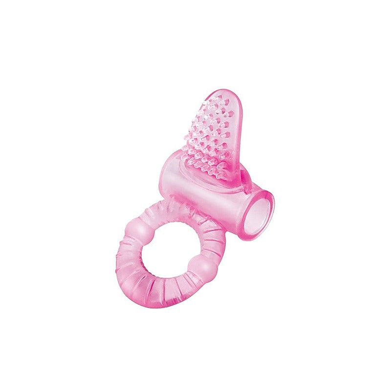 Bodywand Rechargeable Lick It Pleasure Ring by Xgen Products - Cock Rings