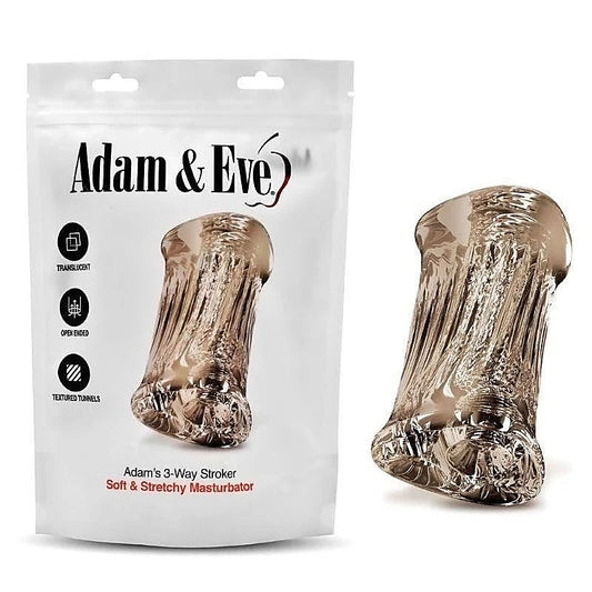 Ecstasy-Inducing 3-Way Stroker by Adam & Eve - Realistic Butts And Vaginas