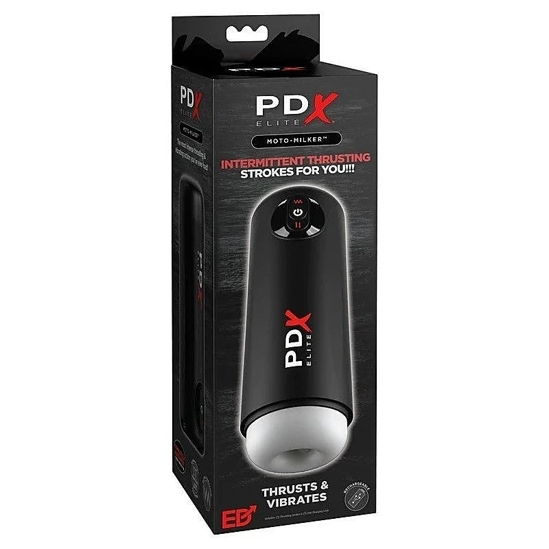 PDX Elite Moto-Milker by Pipedream Products - Realistic Butts And Vaginas