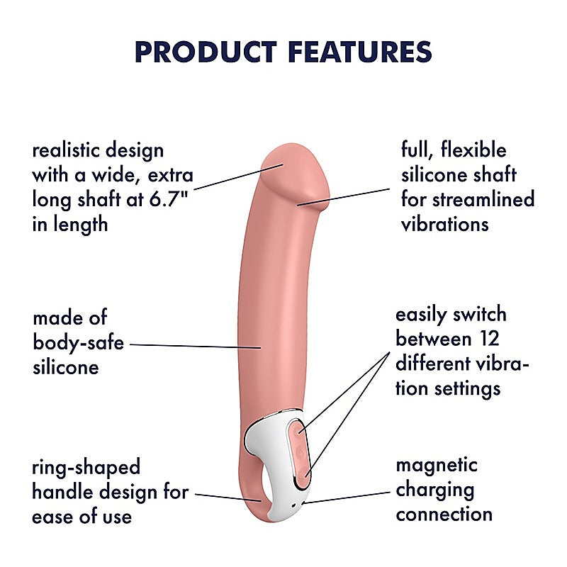Professional-Grade Vibes Master by Satisfyer - Waterproof Vibrators