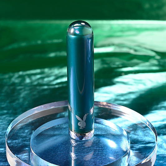 Playboy Pleasure Emerald Bullet Vibrator by Evolved - Waterproof Vibrators