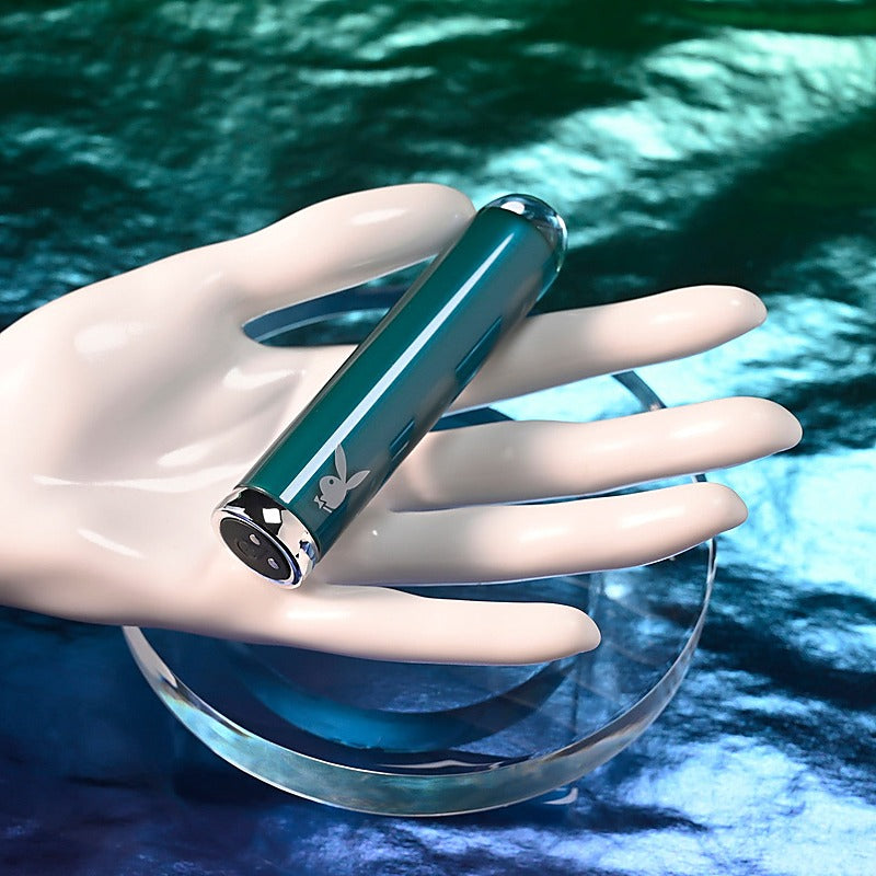 Playboy Pleasure Emerald Bullet Vibrator by Evolved - Waterproof Vibrators