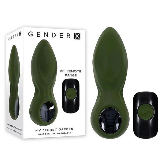 Gender X MY SECRET GARDEN Butt Plug by Evolved Novelties - Anal Vibrators
