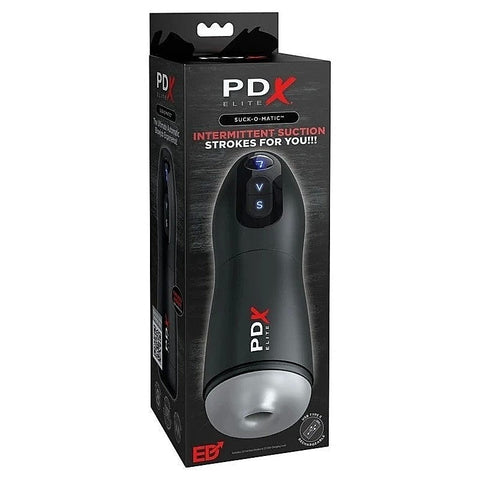 PDX Elite Suck-O-Matic Vibrating Male Masturbator - Realistic Butts And Vaginas
