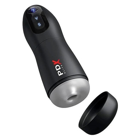 PDX Elite Suck-O-Matic Vibrating Male Masturbator - Realistic Butts And Vaginas