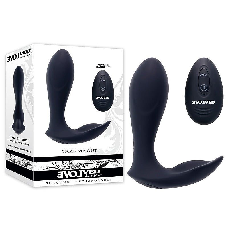 TAKE ME OUT Wearable Vibe by Evolved - Remote Control Vibrators