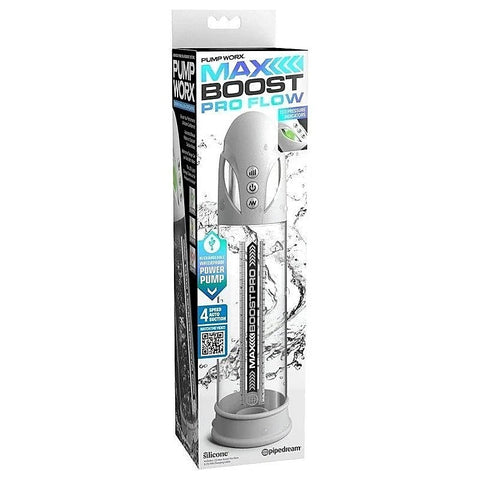 Pump Worx Max Boost Pro Flow Men's Penis Pump - Realistic Butts And Vaginas