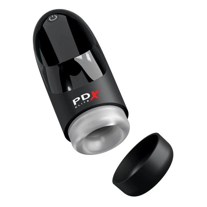 Pipedream Products PDX Elite Hydrogasm Rumbling Male Masturbator - Masturbators and Strokers