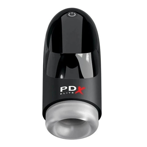 Pipedream Products PDX Elite Hydrogasm Rumbling Male Masturbator - Masturbators and Strokers