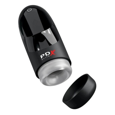 Pipedream Products PDX Elite Hydrogasm Rumbling Male Masturbator - Masturbators and Strokers