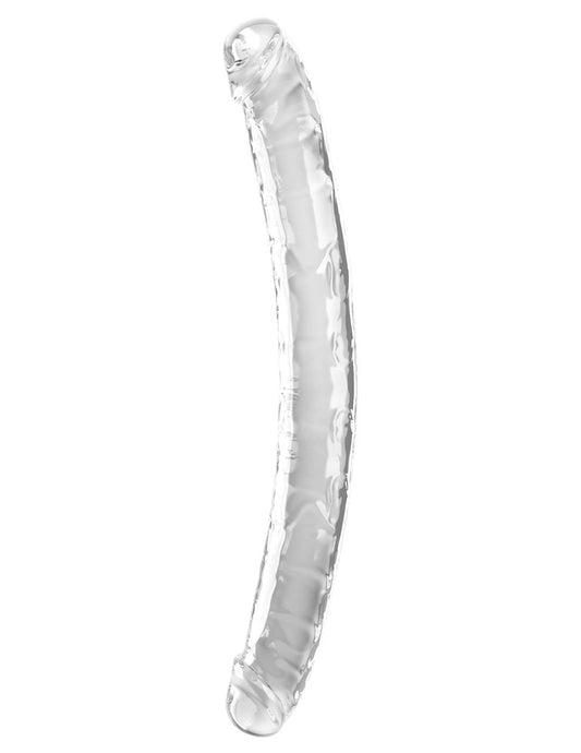 Pipedream Products King Cock 18 Inch Double Ender Realistic Dildo Clear TPE - - Sex Games, Coupons and Tricks