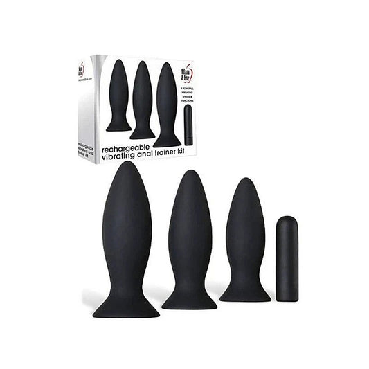 Deluxe Vibrating Anal Exploration Kit by Adam & Eve Sextoys - Butt Plugs