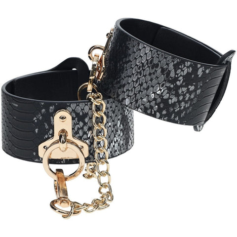 Shots Toys OUCH! FLORENCE BDSM Play Leg Cuffs Premium Bondage Restraints - Cuffs and Restraints