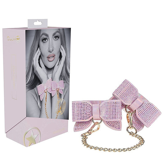 Luxurious Leather Bondage Cuffs by Shots Toys - Cuffs and Restraints