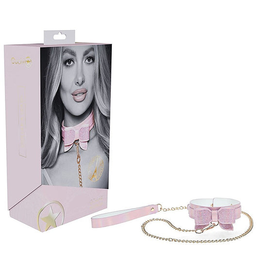 OUCH! PARIS BDSM Collar & Leash by Shots Toys - Bondage Kits