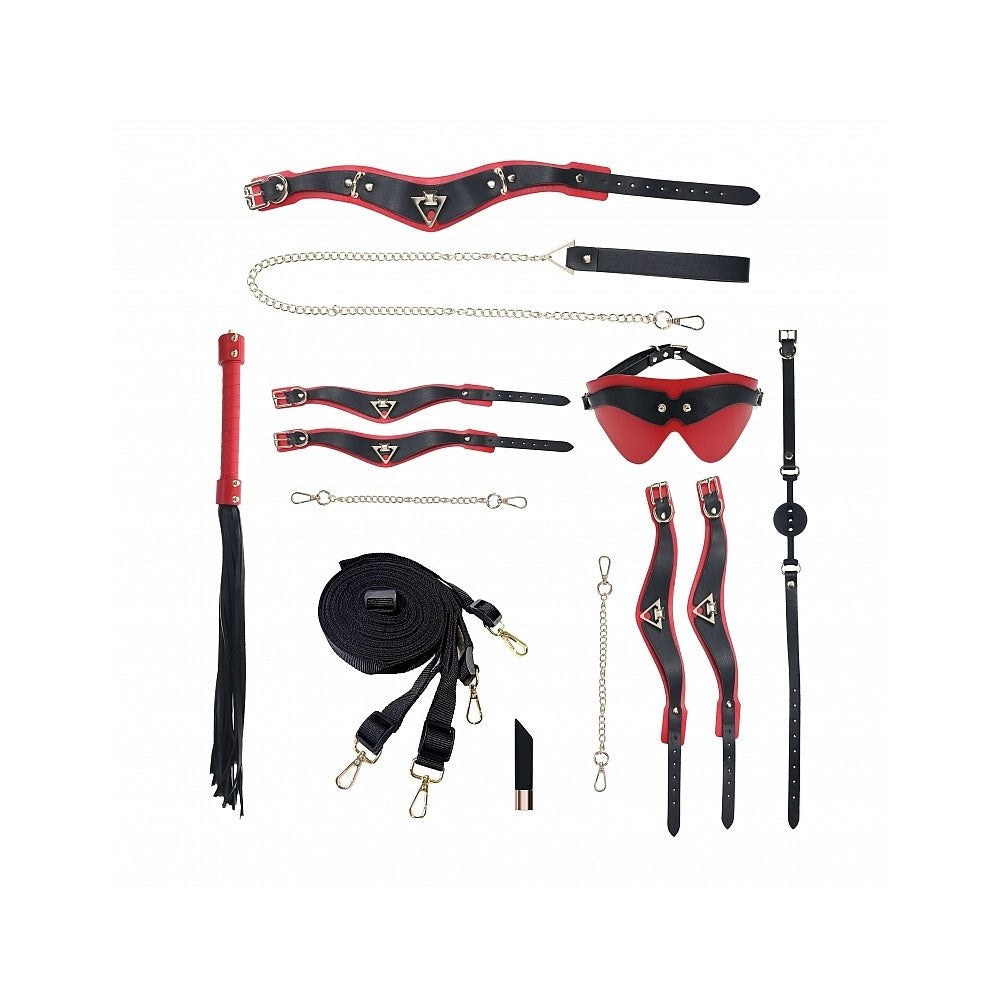 Shots Toys OUCH! MILAN Premium Bondage Essentials Set Complete Kit - - Bondage Kits