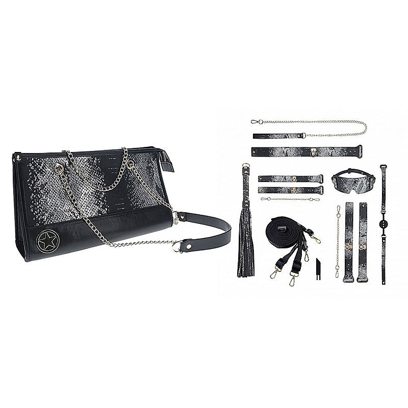 OUCH! FLORENCE 8-Piece Bondage Set by Shots Toys - Realistic Dildos
