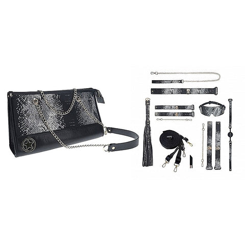 OUCH! FLORENCE 8-Piece Bondage Set by Shots Toys - Realistic Dildos