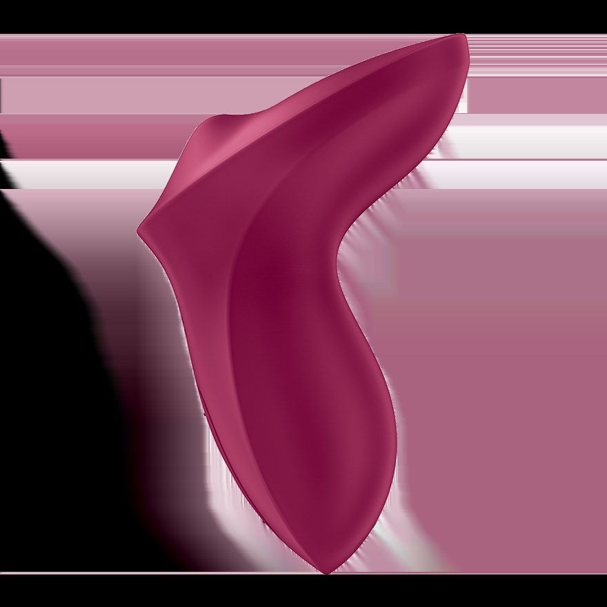 Satisfyer Exciterrr 13 Functions Vibrating Clitoral Stimulator Rolling Patterns - Berry - Rabbit Vibrators
