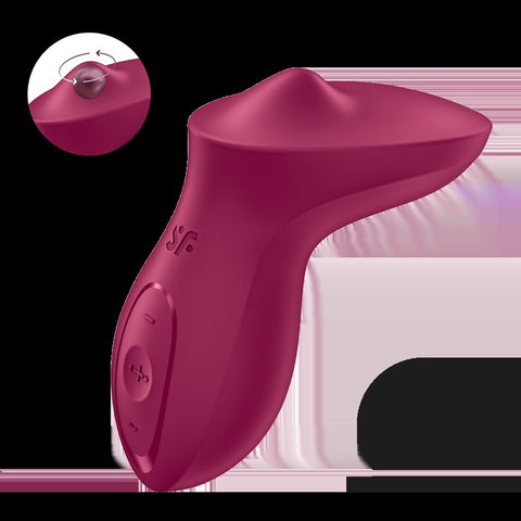 Satisfyer Exciterrr 13 Functions Vibrating Clitoral Stimulator Rolling Patterns - Rabbit Vibrators