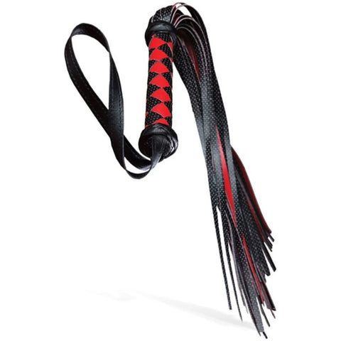 Adam & Eve Scarlet Couture Diamond BDSM Flogger Premium Control - Whips And Crops