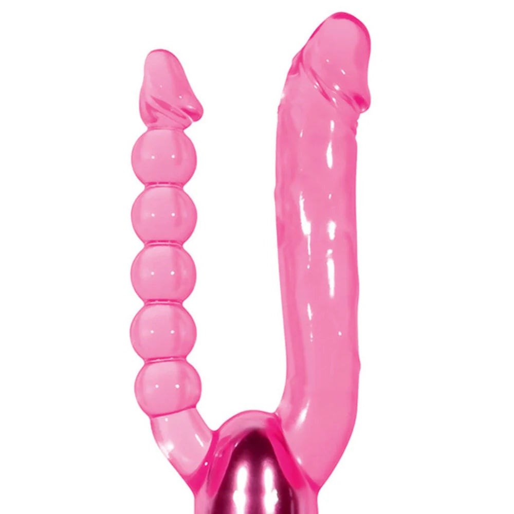 Adam & Eve Dual Delight Vibrator Dual Stimulation - Anal Beads and Balls