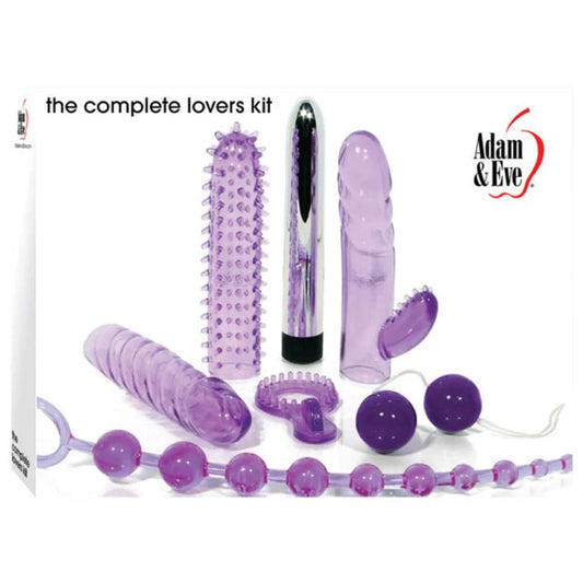 Adam & Eve Intimate Exploration 7 Piece Pleasure Set with Vibrator - - Sex Kits