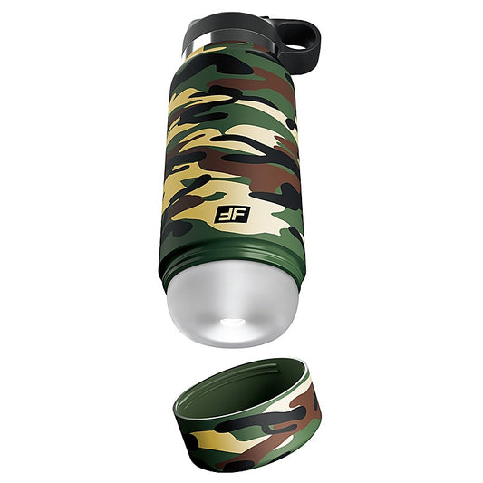 PDX Plus Fap Flask Happy Camper by Pipedream Products - Masturbators and Strokers