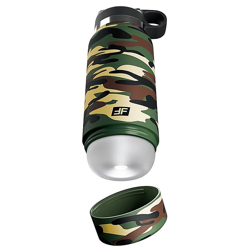 PDX Plus Fap Flask Happy Camper by Pipedream Products - Masturbators and Strokers