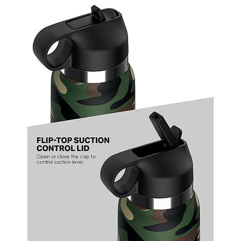 PDX Plus Fap Flask Happy Camper by Pipedream Products - Masturbators and Strokers