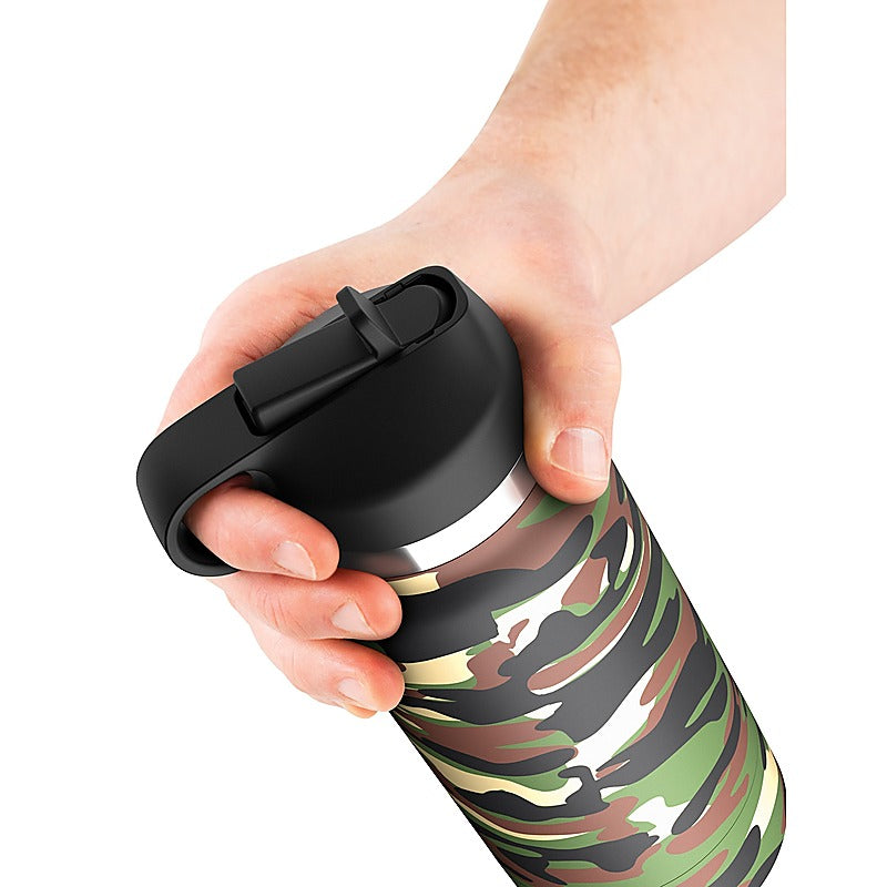 PDX Plus Fap Flask Happy Camper by Pipedream Products - Masturbators and Strokers