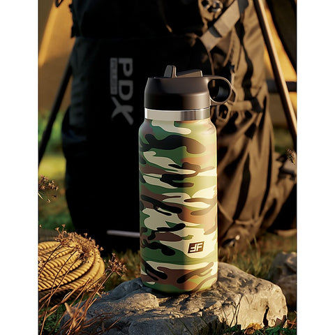 PDX Plus Fap Flask Happy Camper by Pipedream Products - Masturbators and Strokers