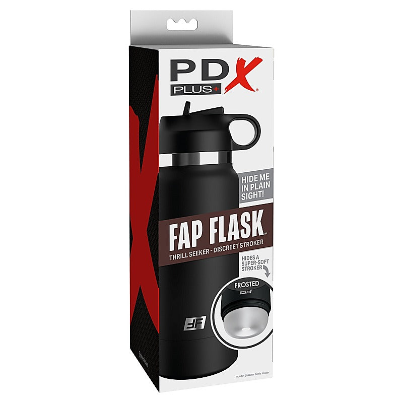 PDX Plus Fap Flask Happy Camper by Pipedream Products - Masturbators and Strokers